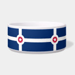 Indianapolis Flag Pet Bowl<br><div class="desc">Add a touch of Indianapolis pride to your pet's dining area with our pet bowl featuring the flag of Indianapolis! This stylish and functional pet bowl combines practical use with a celebration of Indianapolis's unique heritage. The design proudly showcases the flag of Indianapolis, symbolizing the city's vibrant spirit and cultural...</div>