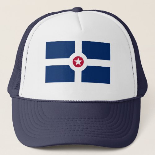 Indianapolis Flag Trucker Hat