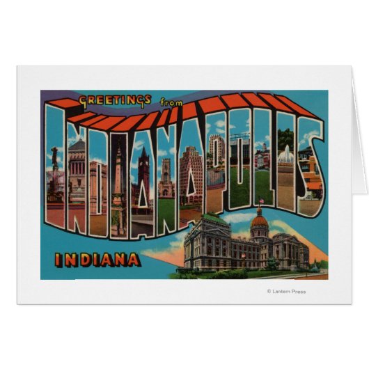 Indianapolis, Indiana (Capital Building) (Front Horizontal)