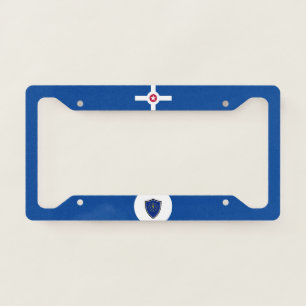 Indianapolis (Indiana) city flag License Plate Fra Frame