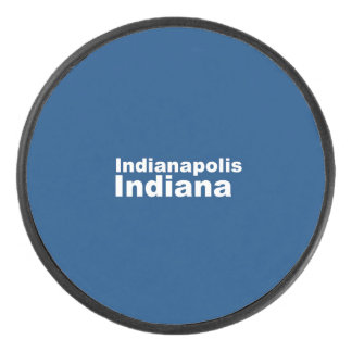 Indianapolis, Indiana Hockey Puck