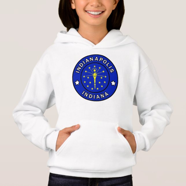 Indianapolis Indiana Hoodie (Front)