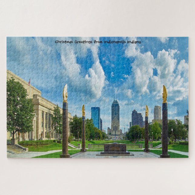 Indianapolis Indiana. Jigsaw Puzzle (Horizontal)