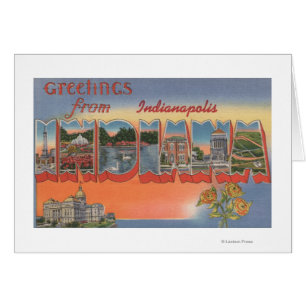 Indianapolis, Indiana - Large Letter Scenes 4