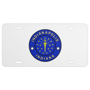 Indianapolis Indiana License Plate