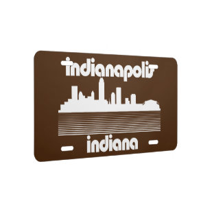 Indianapolis Indiana License Plate