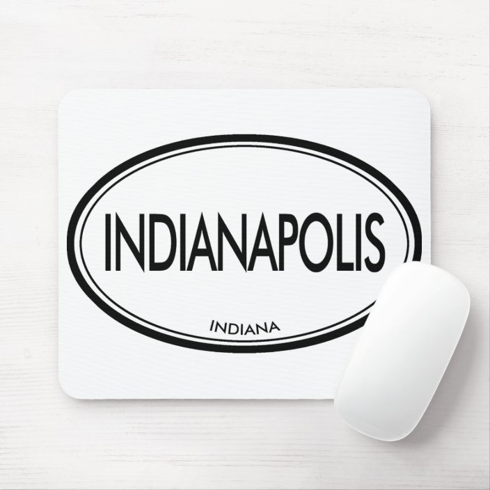 Indianapolis, Indiana Mouse Pad