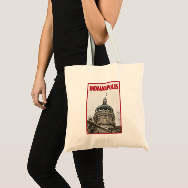 Indianapolis, Indiana photo of the capitol dome Tote Bag (Front (Product))