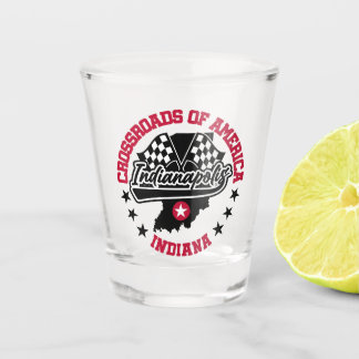 Indianapolis,Indiana Shot Glass