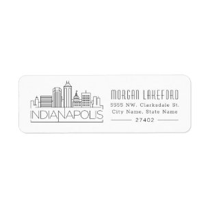 Personalized Indiana Outline Gifts on Zazzle