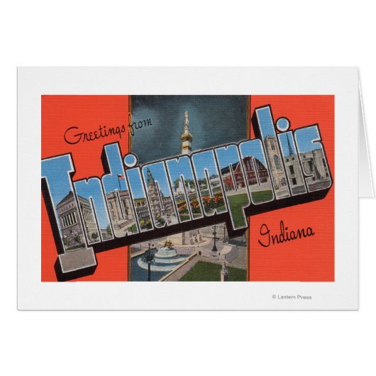 Indianapolis, Indiana (Town Plaza) (Front Horizontal)