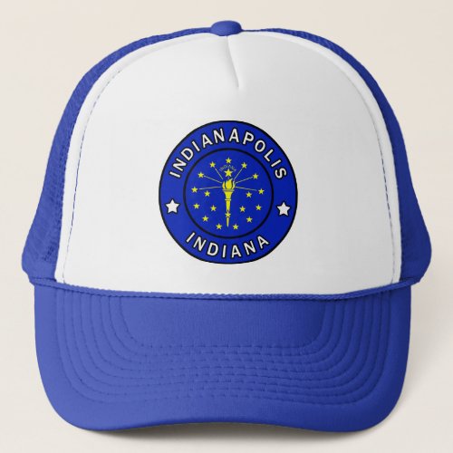 Indianapolis Indiana Trucker Hat