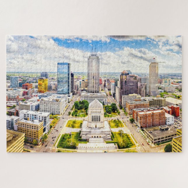 Indianapolis, Indiana, United States Jigsaw Puzzle (Horizontal)