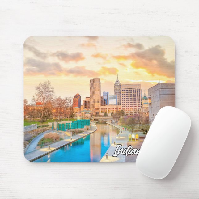 Indianapolis, Indiana, United States Mouse Pad (With Mouse)