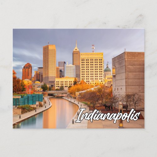 Indianapolis Indiana United States Postcard