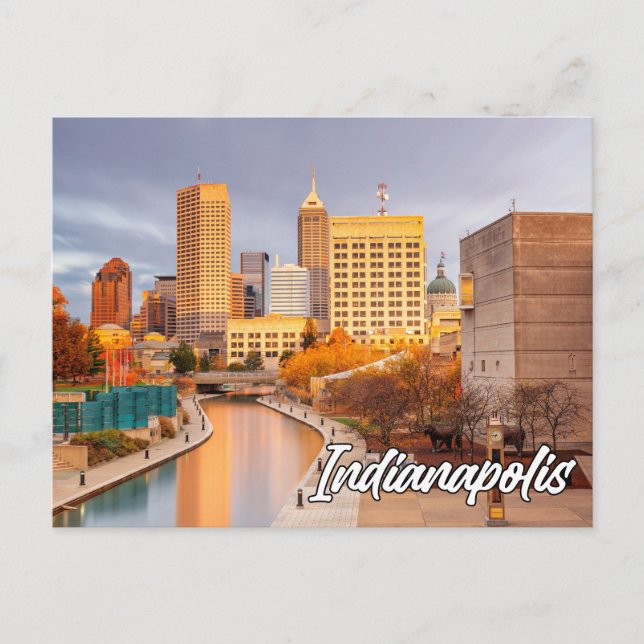 Indianapolis, Indiana, United States Postcard (Front)