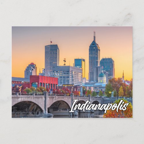 Indianapolis Indiana United States Postcard