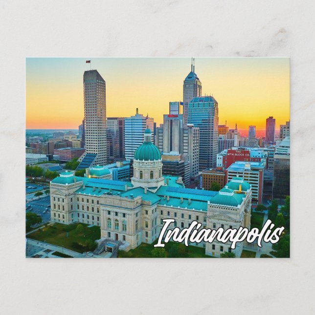 Indianapolis, Indiana, United States Postcard (Front)