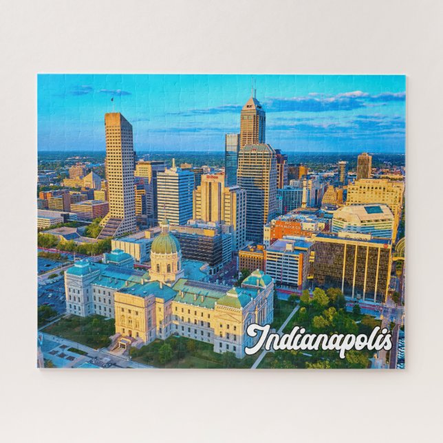 Indianapolis, Indiana, USA Jigsaw Puzzle (Horizontal)