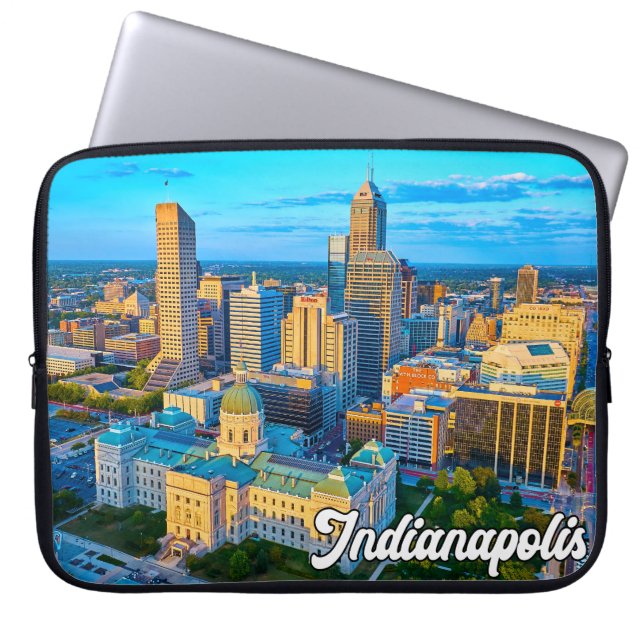 Indianapolis, Indiana, USA Laptop Sleeve (Front)