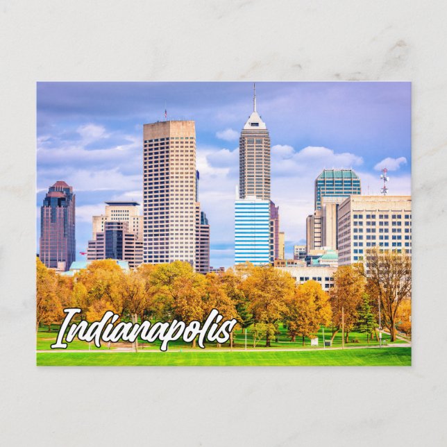 Indianapolis, Indiana, USA Postcard (Front)