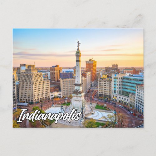 Indianapolis Indiana USA Postcard