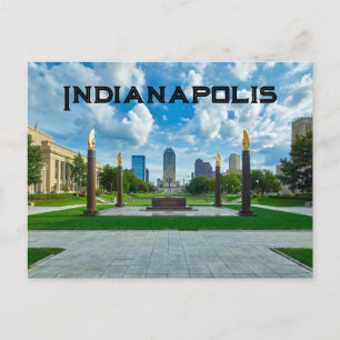 Indianapolis, Indiana, USA  Postcard