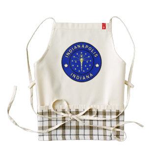 Indianapolis Indiana Zazzle HEART Apron