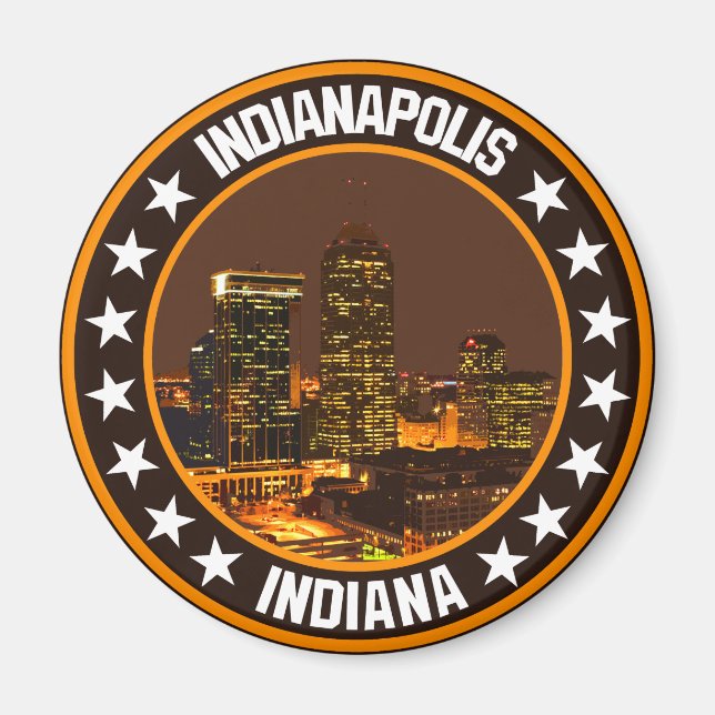 Indianapolis                                       magnet (Front)