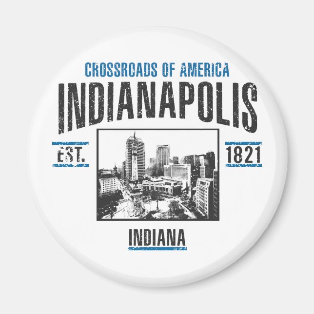 Indianapolis Magnet (Front)