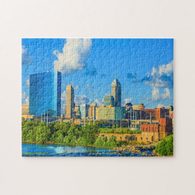 Indianapolis Modern Buildings Jigsaw Puzzle (Horizontal)