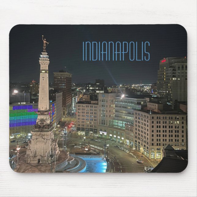 Indianapolis Monument Circle Mouse Pad (Front)