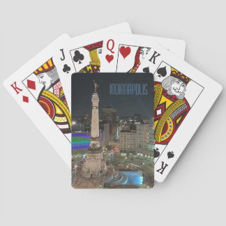 Indianapolis Monument Circle Poker Cards