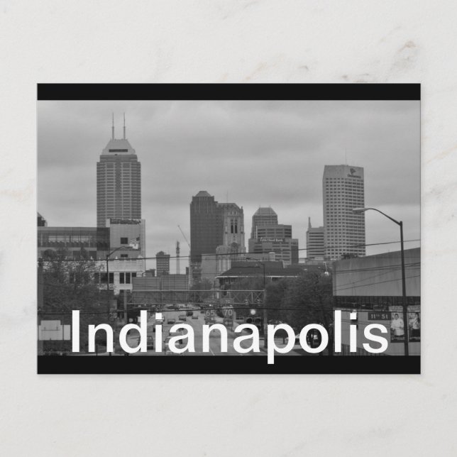 INDIANAPOLIS POSTCARD (Front)