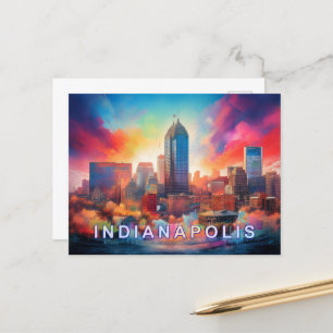 Indianapolis postcard
