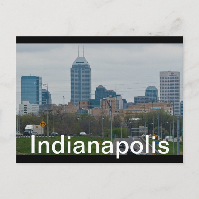 INDIANAPOLIS POSTCARD (Front)