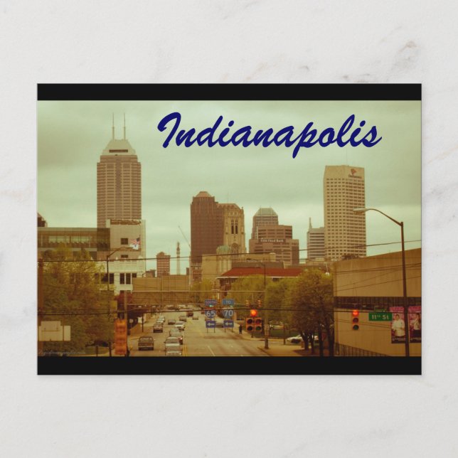 INDIANAPOLIS POSTCARD (Front)