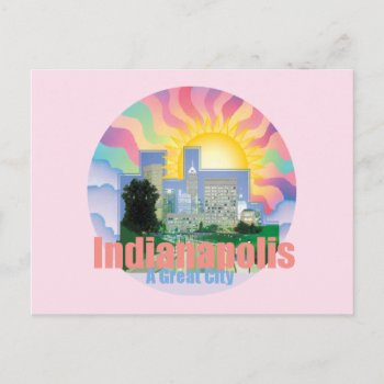 Indianapolis Postcard by samappleby at Zazzle