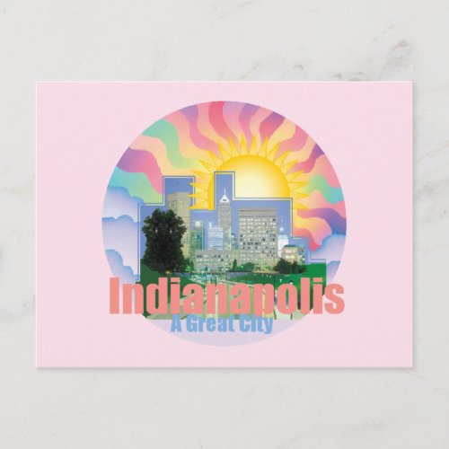 INDIANAPOLIS Postcard