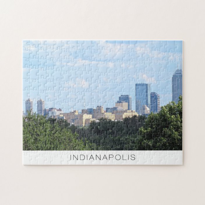 Indianapolis Skyline Jigsaw Puzzle