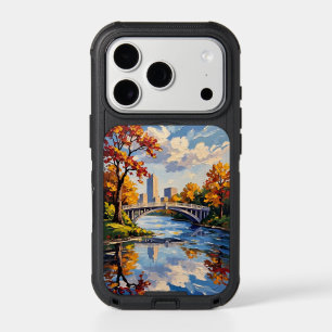 Indianapolis White Bridge Over the White River  iPhone 17 Pro Case