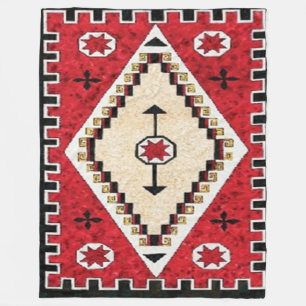 INDIANated) Fleece Blankets