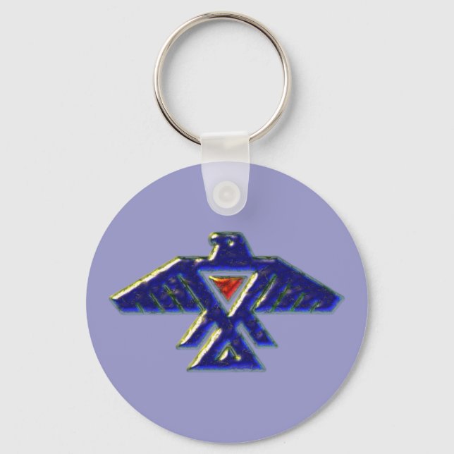 Indianer native american anishinabe ojibwe ojibwa keychain (Front)