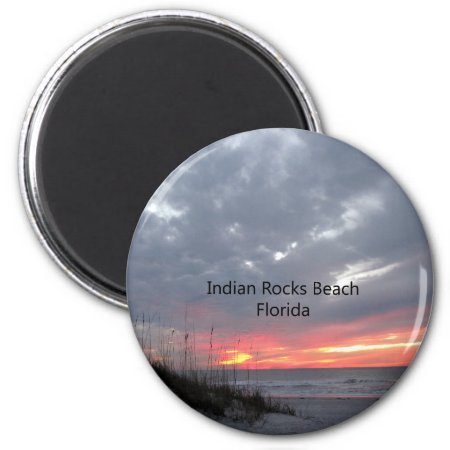 Indianrocksbeachwords Magnet
