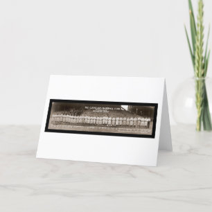 Indians Baseball Photo 1920 Card