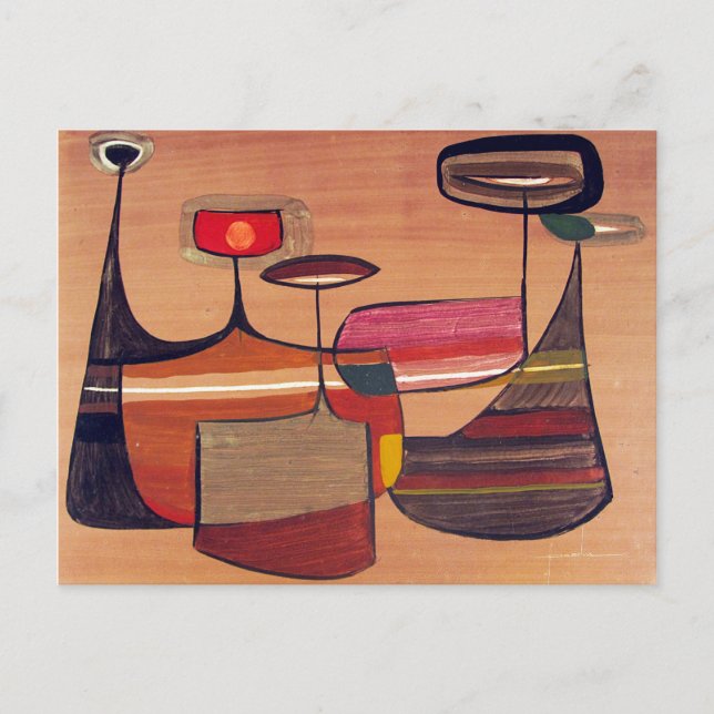 Indians in space #1 postcard (Front)