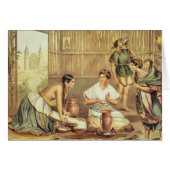 Indians Preparing Tortillas (Front Horizontal)