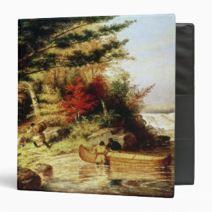 Indians transport furs through Canadian Binder