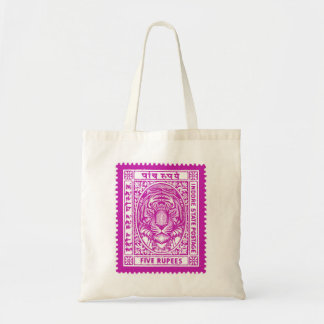 India's Stamp Design, Sher Tiger Tote Bag