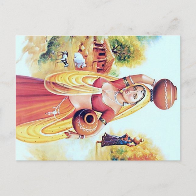 indica postcard (Front)